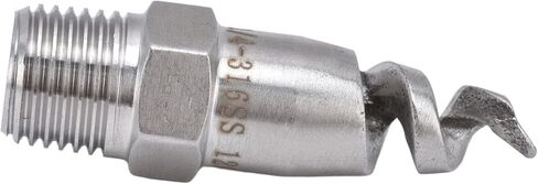 Stainless Steel Spiral Nozzle 2Pcs 120 Wide Angle Spray Nozzle with 1/4in Thread for Cooling Desulfurization Fire Fighting in Kuwait