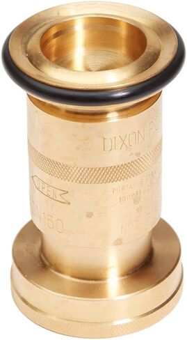 FireHoseDirect Brass 1 1/2 inch Industrial Washdown Nozzle (NPSH) in Kuwait