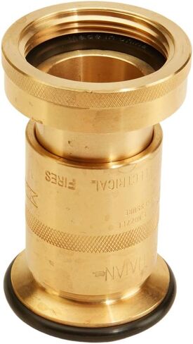 FireHoseDirect Brass 1 1/2 inch Industrial Washdown Nozzle (NPSH) in Kuwait