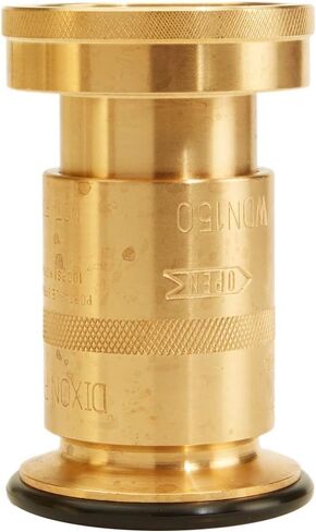 FireHoseDirect Brass 1 1/2 inch Industrial Washdown Nozzle (NPSH) in Kuwait