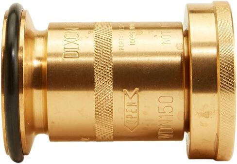 FireHoseDirect Brass 1 1/2 inch Industrial Washdown Nozzle (NPSH) in Kuwait