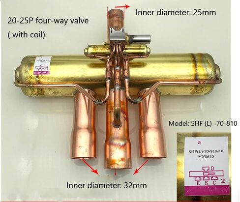 Air Conditioning Four-Way Reversing Valve (1P/1.5P/3P/5P/10P/20P) & Air Conditioning Four-Way Valve Solenoid Coil (Coil) in Kuwait