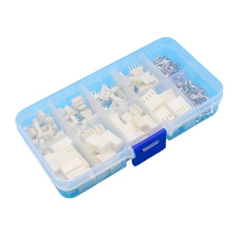 fengpeng KF2510 Kits 50 Sets Kit in Box 2p 3p 4 pin 2.54mm Pitch Terminal/Housing Pin Header Connectors Adaptor in Kuwait