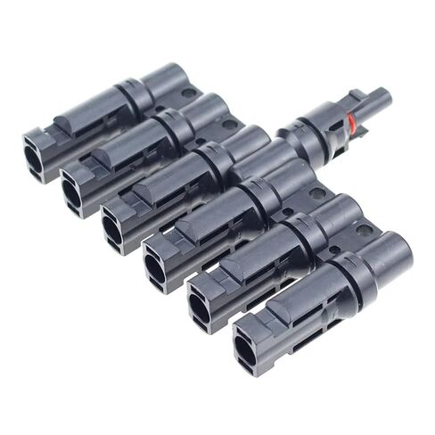 fengpeng 1Pair Solar Panel Connector Male to Female 6 Branch Connectors IP65 CE in Kuwait