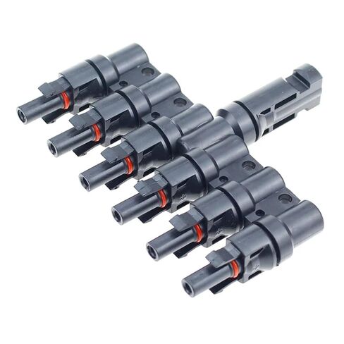 fengpeng 1Pair Solar Panel Connector Male to Female 6 Branch Connectors IP65 CE in Kuwait
