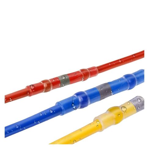fengpeng 100pcs Welding Sealing Wire Connector,Heat Shrink Docking,Marine Waterproof Wiring,Electrical Cable Splicing Terminal in Kuwait