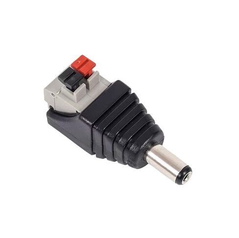 fengpeng 5pcs 12V DC Power Connector Plug Jack Male Female Socket Barrel 2.1mm x 5.5mm Adapter for CCTV Camera LED Strip Supply Terminal(Female) in Kuwait