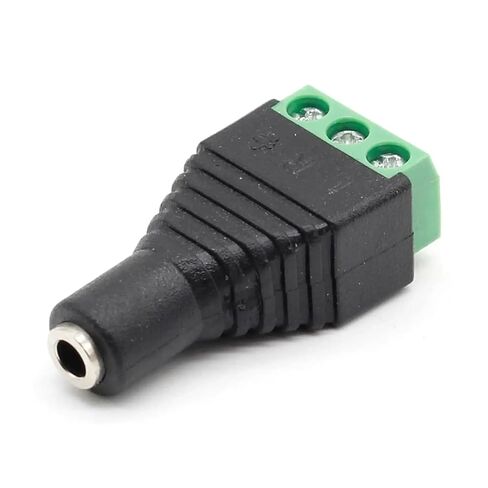 fengpeng 1/5/10pcs Connector Jack 3.5mm Audio Video Stereo Female to Screw Terminal Stereo Jack .5 mm pin Block(1pcs) in Kuwait