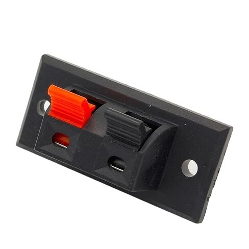 fengpeng Pcs 2 Positions Connector Terminal Push in Jack Spring Load Audio Speaker Terminals in Kuwait