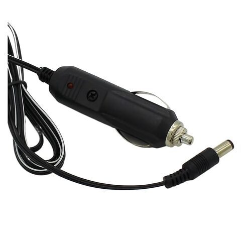 fengpeng Car Cigarette Lighter 5.5 * 2.1mm Plug Cigar Power Connector Fused with Light LED with 1.5m Wire Cable End Caps in Saudi Arabia