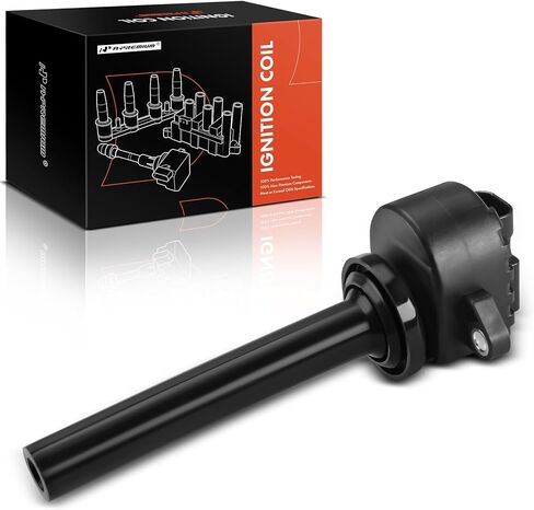 مجموعة ملفات الإشعال الممتازة من 6 قطع متوافقة مع Honda Passport 2000-2002 Isuzu Axiom 2002-2004 Rodeo 2000-2004 Trooper 2000-2002 3.2L 3.5L حذاء قصير لـ Cyl #6 in Kuwait