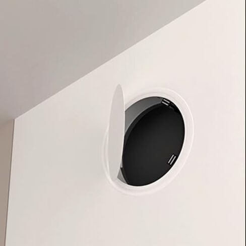 Concealed Ceiling Access Panel - Decorative Inspection Hatch for Plumbing & Electrical - Push-to-Open Service Door Cover Plate (5-18 Inch, 6 Inch/15cm) in Kuwait