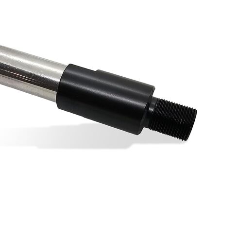 Steel Threaded Spacer Adapter, 1/2x28 Male to Female, 1.25 Inch Length, Black Oxide Finish, Precision Machined Steel Construction for Secure Fit and Proper Alignment in Saudi Arabia