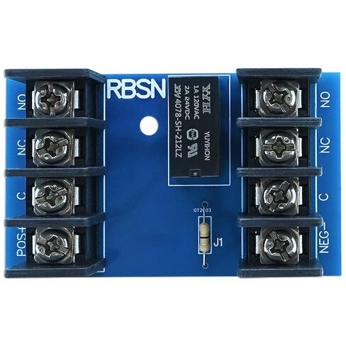Relay Module, Compatible with Altronix RBSN Sensitive Relay Module,Sturdy Build, Effortless Wiring for Alarm Panels, Door Unlock and Surveillance Setups in Saudi Arabia