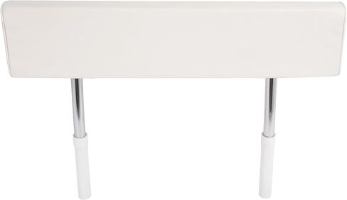 Seat Backrest Compatible with Universal Boat Parts Leaning Posts Aluminium Silvery Arms Plastic White Seat Backrest in Saudi Arabia