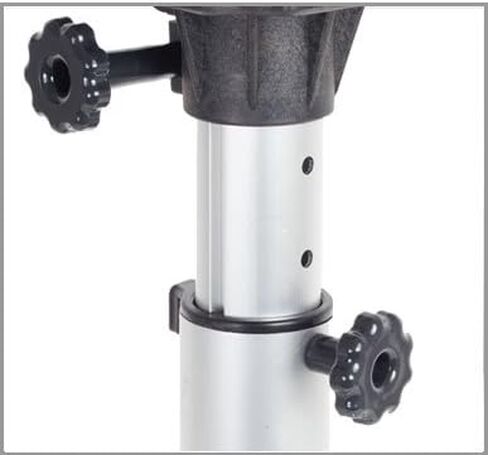 Oceansouth Boat Seat Pedestal Adjustable 13" - 19" Boat Accessories Seats Fishing Pole seat Pontoon Kayak Jon Chair Pedestal bass Boats Base Mount Swivel Aluminum Post Cushion Safety Equipment Slider in Kuwait