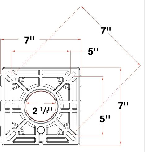 Oceansouth Boat Seat Pedestal Adjustable 13" - 19" Boat Accessories Seats Fishing Pole seat Pontoon Kayak Jon Chair Pedestal bass Boats Base Mount Swivel Aluminum Post Cushion Safety Equipment Slider in Kuwait
