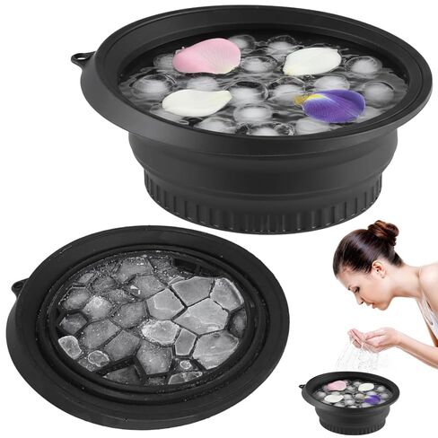 10.39 وعاء وجه من السيليكون باللون الأسود: مصمم للاستخدام البارد in Kuwait