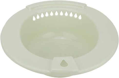 Toilet Hip Bath Tub Washing Basin Premium PP Material Non Durable Edge Thickening Design for Pregnant Women Hemorrhoids Patients Elderly Blue Green 38.5cm (Green) in Saudi Arabia