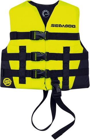 Sea-Doo Toddler PFD Infant Heads-Up Child Life Jacket 0-30lbs Yellow 2858390426 in Kuwait