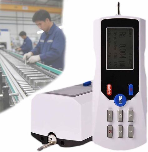 ERICAT Metal Roughness Measuring Instrument, Handheld Surfaces Roughness Tester Meter with 13 Parameters, 160 Μm Measuring Range and High Precision 0.001μm, Suitable for Roughness Detection in Saudi Arabia