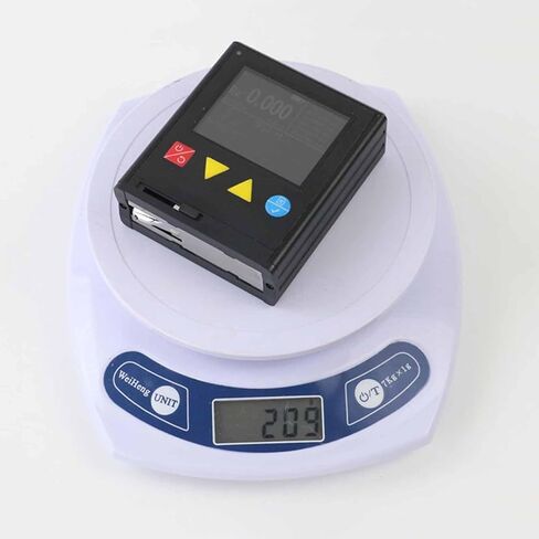 ERICAT Handheld Surface Roughness Tester Meter, Surface Roughness Meter, High Precision Roughness Gauge with LCD Display, Ra/Rz/Rq/Rt/Rp/Rv/Rc Parameters, for Metal/Plastic Surface Measurement in Saudi Arabia