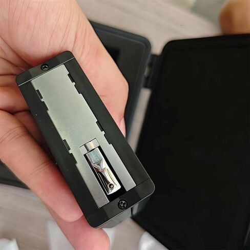 ERICAT Handheld Surface Roughness Tester Meter, Surface Roughness Meter, High Precision Roughness Gauge with LCD Display, Ra/Rz/Rq/Rt/Rp/Rv/Rc Parameters, for Metal/Plastic Surface Measurement in Saudi Arabia