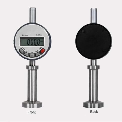 Portable Surface Roughness Tester, Handheld Smoothness Detector with LED Display Screen, 0~6500μm Measuring Range and 1μm Resolution, 2 Unit Conversion for Engineering & Laboratory Use in Saudi Arabia
