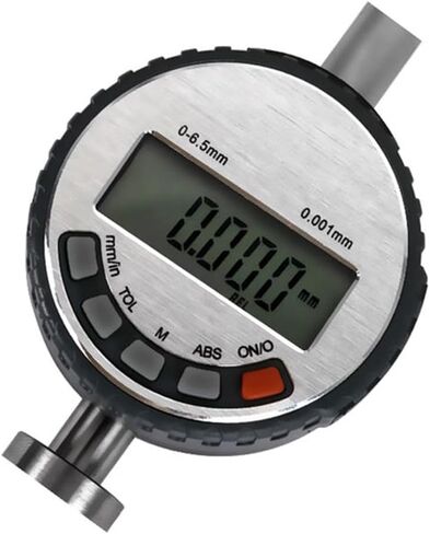 Portable Surface Roughness Tester, Handheld Smoothness Detector with LED Display Screen, 0~6500μm Measuring Range and 1μm Resolution, 2 Unit Conversion for Engineering & Laboratory Use in Saudi Arabia