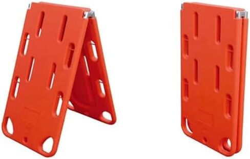 Emergency Rescue Spine Board - Foldable Water Floating Stretcher with 350lbs Capacity and Seat Belt, Ideal for Lifeguards and Emergency Services in Saudi Arabia