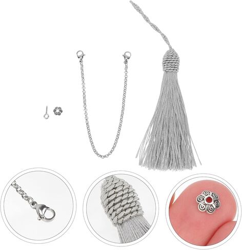 Toyvian 1Set Key Tremolo Chain for Thumb Piano Durable Kalimba Accessory Easy to Install Lightweight and Compact Design for Music Lovers in Saudi Arabia