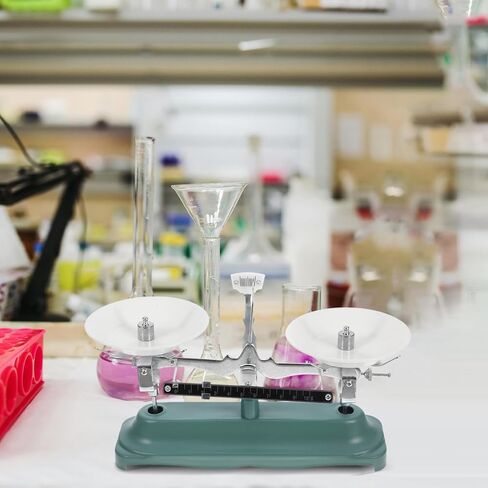 Laboratory Balance Scale with Weights Clear Graduations Versatile Mechanical Balance Tray for Teaching Physics and Chemistry Experiments in Saudi Arabia