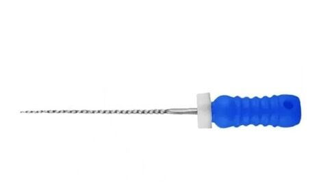 Mani MK2830 K-File with Plastic Handle & Endo Stop 28mm 0.02 Taper #30 Blue 6/Pk in Kuwait