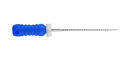 Mani MK2830 K-File with Plastic Handle & Endo Stop 28mm 0.02 Taper #30 Blue 6/Pk in Kuwait