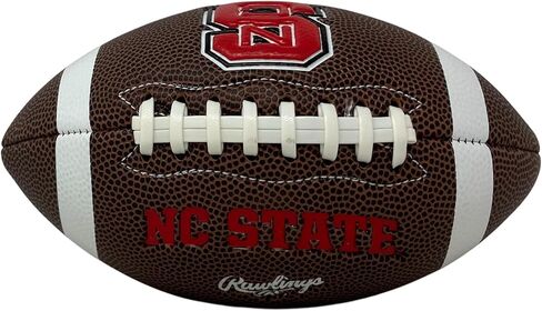 Rawlings Official NCAA Air It Out Gametime Football, Youth Size, NC State Wolfpack in Kuwait