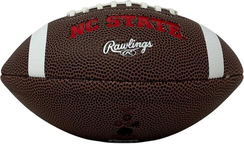 Rawlings Official NCAA Air It Out Gametime Football, Youth Size, NC State Wolfpack in Kuwait