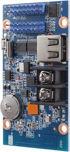 HD-WF2 Asynchronous 768Wx64H Pixels 2XHUB75 RGB Seven Color Small LED Display WiFi Control Card, 500340046 in Kuwait