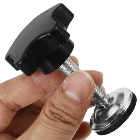 Gatuida Adjustable Pressure Plate Screw Set 4pcs Hand Knob Tightening Screws for Vise in Saudi Arabia