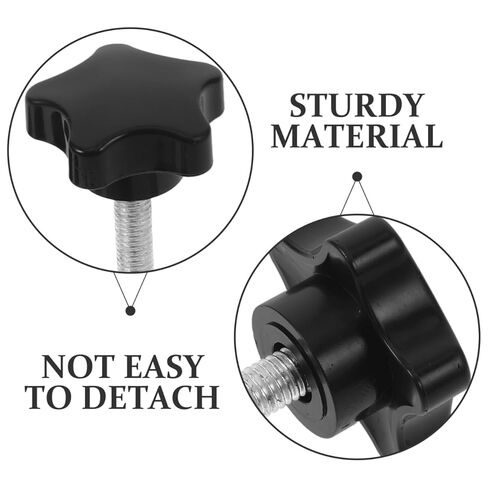 Gatuida Adjustable Pressure Plate Screw Set 4pcs Hand Knob Tightening Screws for Vise in Saudi Arabia