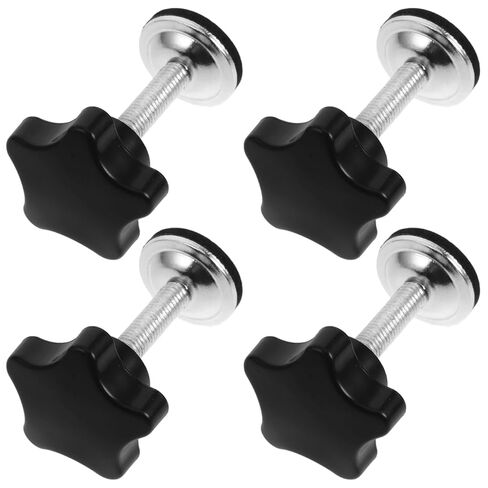 Gatuida Adjustable Pressure Plate Screw Set 4pcs Hand Knob Tightening Screws for Vise in Saudi Arabia