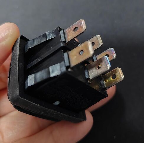 1 قطعة مناسبة ل ITW تبديل التبديل 16A 125VAC 1/4HP ، 6-Pin 3-Position ، SR-13 مفتاح الروك مقاوم للماء والغبار in Kuwait