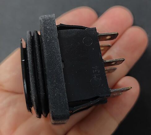 1 قطعة مناسبة ل ITW تبديل التبديل 16A 125VAC 1/4HP ، 6-Pin 3-Position ، SR-13 مفتاح الروك مقاوم للماء والغبار in Kuwait