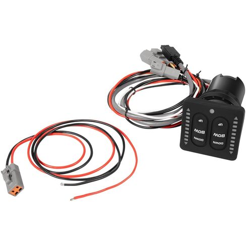 15170-001 Trim Tab Switch LED Integrated Indicator Tactile Kit with Pigtail Replacement Fit for Lenco Marine Single Actuator System in Saudi Arabia