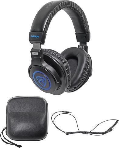 حزمة Rockville RAMSYS12: (2) 12 بوصة 800 واط الذروة / 200 واط RMS مكبرات صوت بلوتوث PA تعمل بالبطارية مع (2) ميكروفونات، واجهة RFAAW DJ، (2) بطارية Par 50 مصابيح LED DMX قابلة لإعادة الشحن، سماعات DJ1500، 5 عناصر in Saudi Arabia