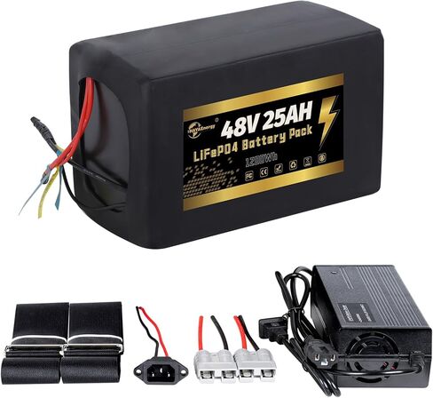 بطارية ليثيوم LiFePO4 36V 15Ah 18Ah LiFePO4، BMS مدمجة 40A/50A لمحرك 0-540 وات in Kuwait