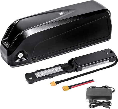 48V 13Ah Ebike Battery, Lithium Battery with 30A BMS for Electric Bicycles,Motorcycles (100-1000W) Motors, Includes Safe Lock,USB Output,Led Indicator Light, XT60 Connector&Base (48V 13AH) in Saudi Arabia