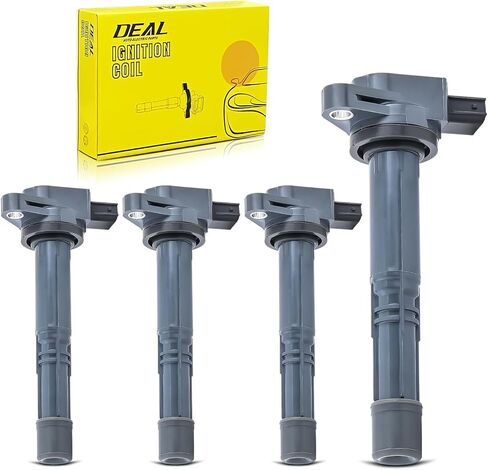 DEAL Ignition Coil Pack, Compatible with Acura CSX RSX Honda Accord Civic CR-V Element S2000 2.0L 2.2L 2.4L L4, Replaces# C1382 UF311 UF583, 4PCS in Kuwait