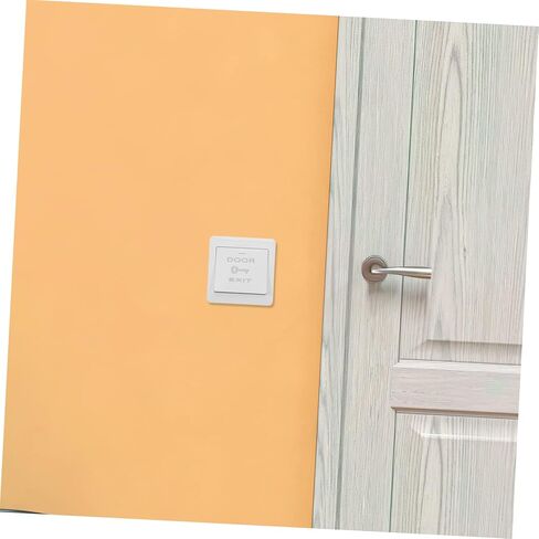 jojofuny 2Pcs Push to Exit Button Wall Panel Access Control Automatic Reset Design Easy Installation for Door Access Control in Saudi Arabia