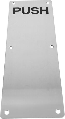 Stainless Steel Push Plate for Interior Doors Commercial Door Finger Plates Durable Door Protection Easy Installation for Enhanced Functionality in Saudi Arabia