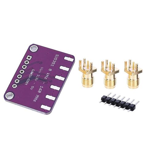Fydun Si5351A I2C Clock Splitter Generator 8KHz to 160MHz, 3Vpp Output, Frequency, Ideal and Microcontrollers in Saudi Arabia